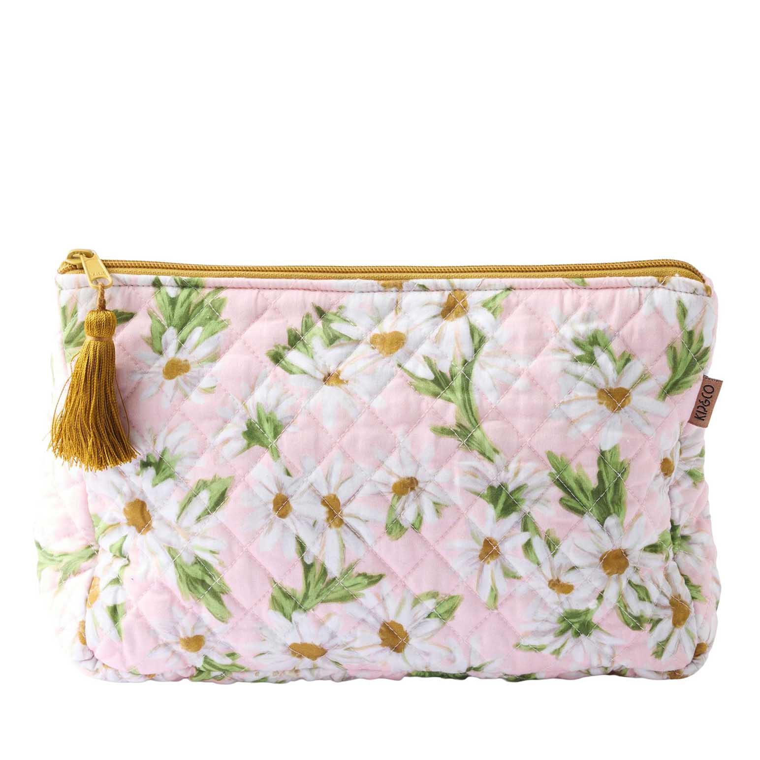 Kip&Co Sweet Daisy Quilted Cotton Toiletry Purse